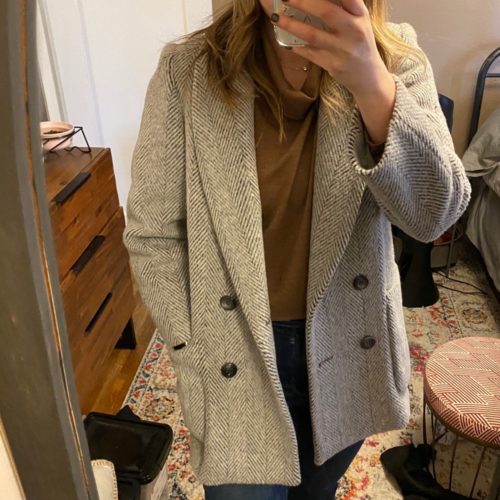 WOMENS VINTAGE PEA COAT